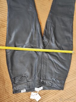 kalhoty kožené dámské nové, vel. 40 - 2