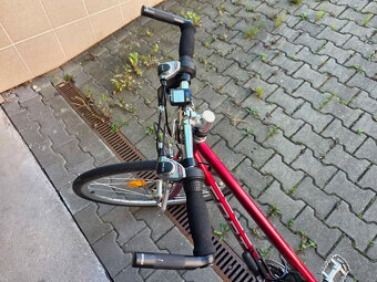 Dámské kolo Fort - červené - 2