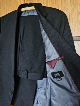 pánský oblek s proužkem F&F, vel. 44 - 2