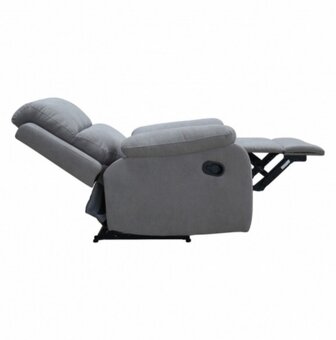 Masážní a polohovací křeslo POHODA šedé - 2