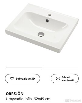 Umyvadlo Ikea - 2
