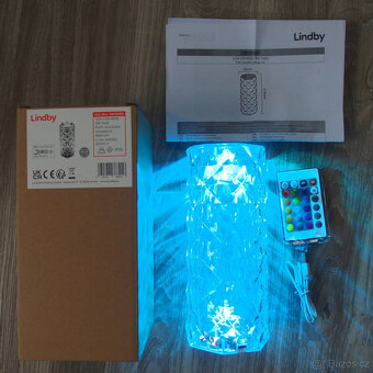 Lindby LED dobíjecí stolní lampa Louane 21 cm NOVÁ - 2