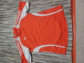 TRIČKO ADIDAS ORANŽOVÉ M - 2