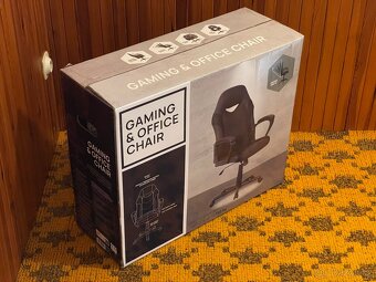 Kancelářská, herní židle ČERNÁ - 2