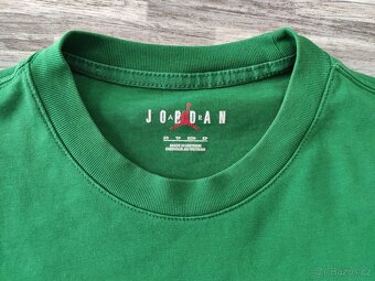 Pánské zelené tričko Air Jordan - vel. XS - 2