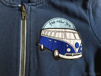 Mikina na zip busík 98/104 - 2