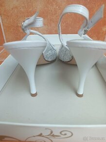 Lodičky kožené s volnou patou, vel.37 - 2