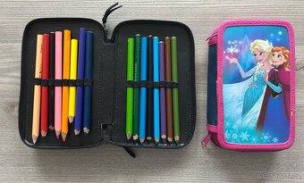 Vybavený 2x školní penál - 2