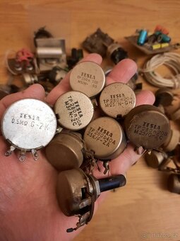 Elektrosoučástky potenciometry - 2