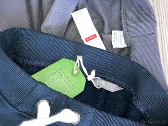 2x tepláky a šortky Lindex, v. 116 NOVÉ - 2