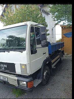 Man L 2000 hákový nosič kontejnerů - 2