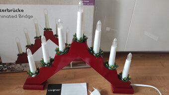 Vánoční svícen do okna - 2