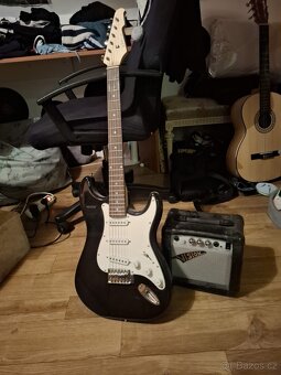 Elektrická kytara + combo VISION - 2