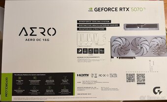 GIGABYTE RTX 5070 Ti AERO OC 16GB DPH - 2