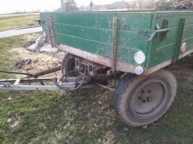 Traktorový sklápěcí přívěs 3,5 t, SPZ, TK 9/2024 - 2