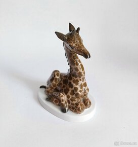 Starožitná porcelánová figurka žirafy - ROSENTHAL - 2
