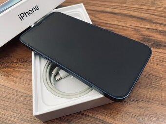  Apple iPhone 12 Mini blue 64 GB, top stav - 2
