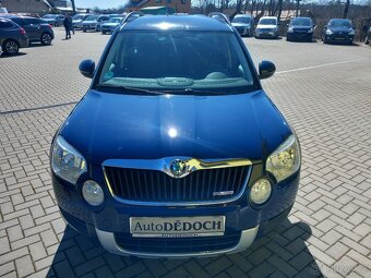 Škoda Yeti 1.6TDi 2011 TOP STAV 131t.KM 1.MAJITEL ZÁRUKA - 2
