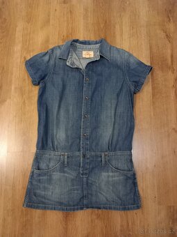 Džínové šaty Levi´s vel. L - XL - 2
