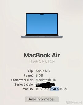 MacBook AIR 2024 - 2