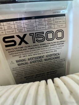 Intex Krystal Clear Písková filtrace SX1500 - 2