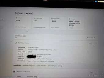 Herní notebook Lenovo GTX 1650 & 16 GB RAM – skvělý stav - 2