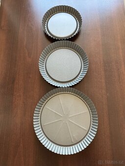 Teflonové formy na pečení cheesecake, průměr 24, 20, 18 cm - 2