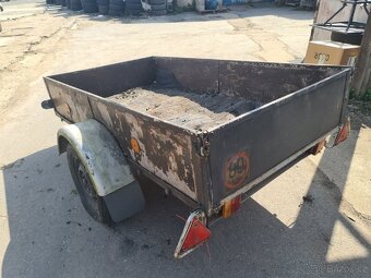 Přívěsný vozík za osobní auto 13" kola - 2