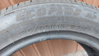 4 KS pneumatiky letní 185/55 R15 Foptuna - 2
