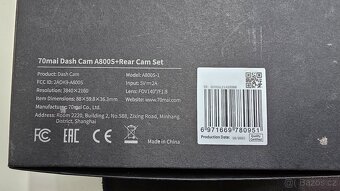 70mai Dash Cam A800s - 2