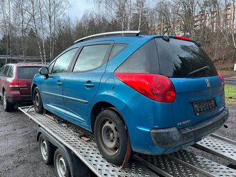 207 kombi rok 2008 - 2