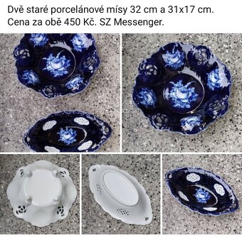 Porcelán viz fota. Ceny viz fota. - 2