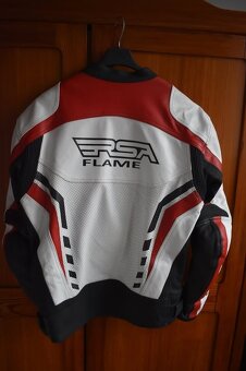 Bunda na motorku RSA Flame v TOP STAVU vel. spíše M než L - 2
