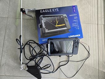 Lowrance Echolot Eagle Eye 9 Live Sonda záruka 21 měsíců - 2