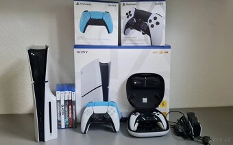 PlayStation 5 Slim s verzí na CD + příslušenství - 2