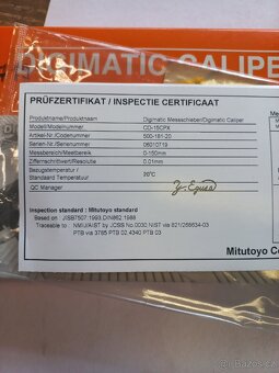 Posuvné měřitko 150mm - 2