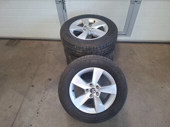 prodám letní sadu pneumatik 185/65 R15 88H, 6mm ŠKODA FABIA - 2