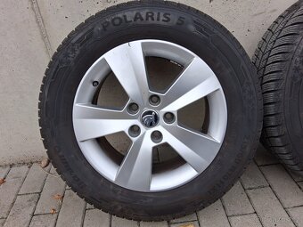 ALU kola, zimní pneumatiky Barum 215/60 R16 - 2