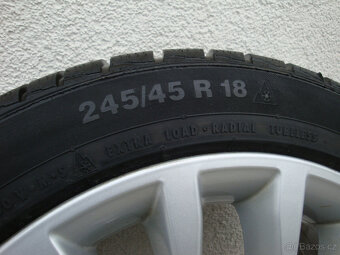 Alu kola zimní pneu CONTI RSC BMW G30 8mm 2022r - 2