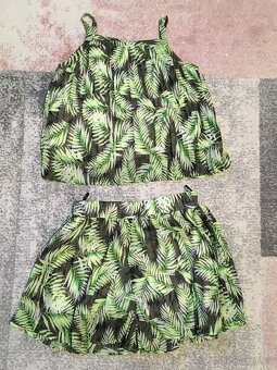 Letní dívčí set C&A, vel. 128 a 146 - 2