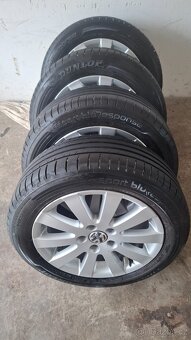 Alu kola Volkswagen 5x112 R16 Dunlop - 2
