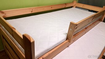Dětská postel s přistýlkou a šuplíky v záruce - 2