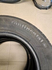 2x letní pneu Continental 195/65/15, cca 6 mm - 2