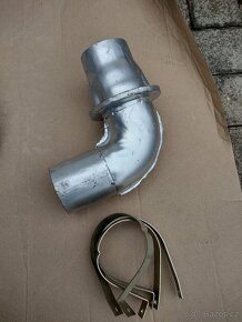 Prodám 5 ks kolen výfuku topení na Tatru T815 - 2