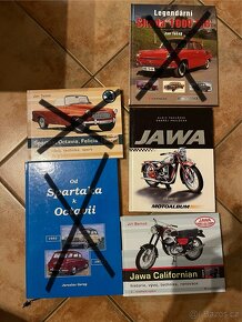 Knihy o veteránech auta/motorky - 2