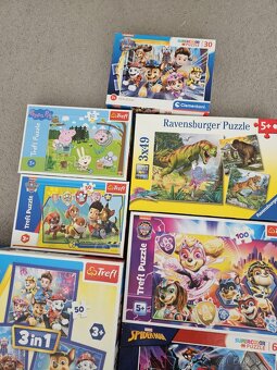 Puzzle různě druhy - 2