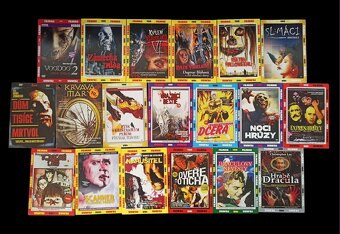 DVD filmy dokumenty, horory, akční, thriller, sci-fi - 2