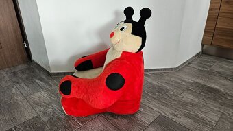 Plyšové křeslo Dětská židle - 2