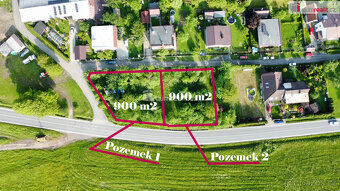 Prodej stavebního pozemku 900 m2 v Tiché - 2