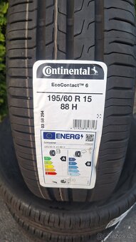 Nové pneu Continental EcoContact6 195/60 R15 88H - 2